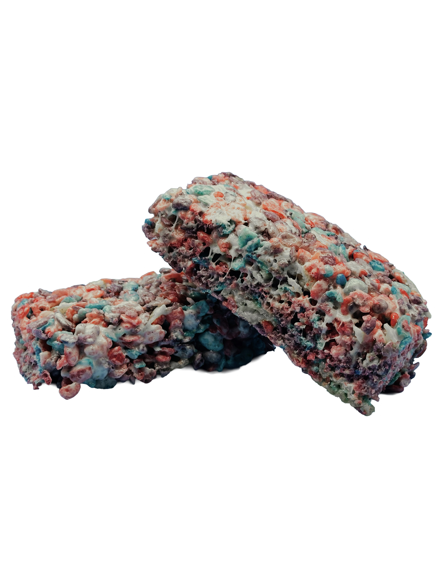 Berry rice krispie treat